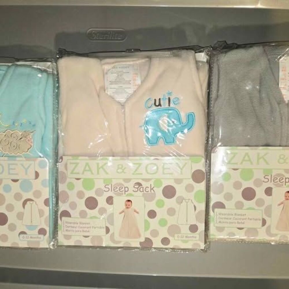 Baby PJ Zip Up Sleep Sack Blanket